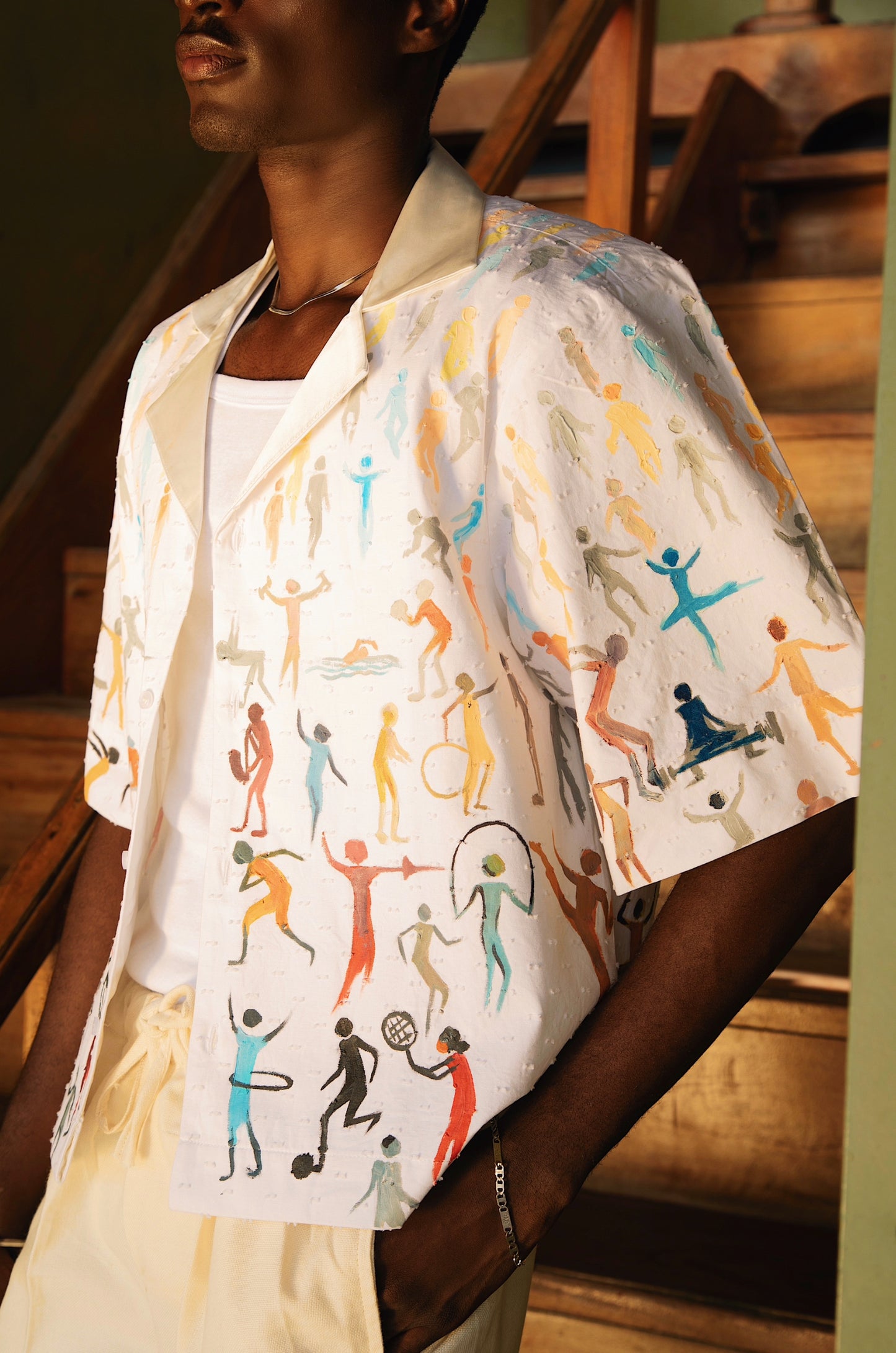 VALI Hand-Painted Shacket