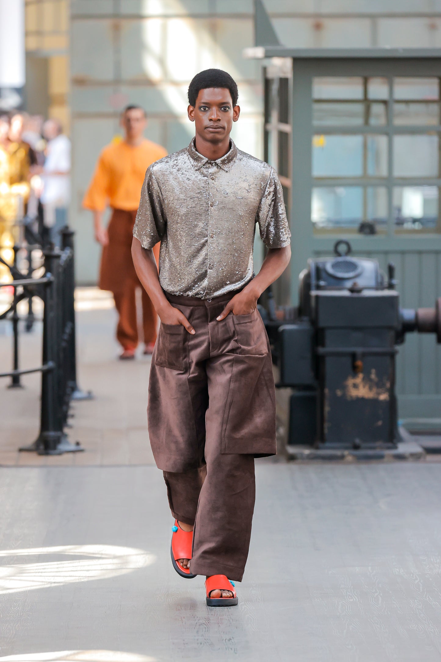 MEKU 2-In-1 Barrel Pants