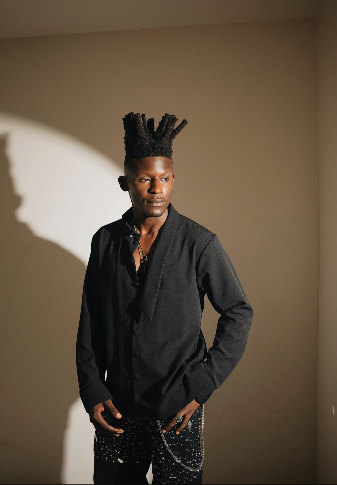 COLTEN Shacket - Black