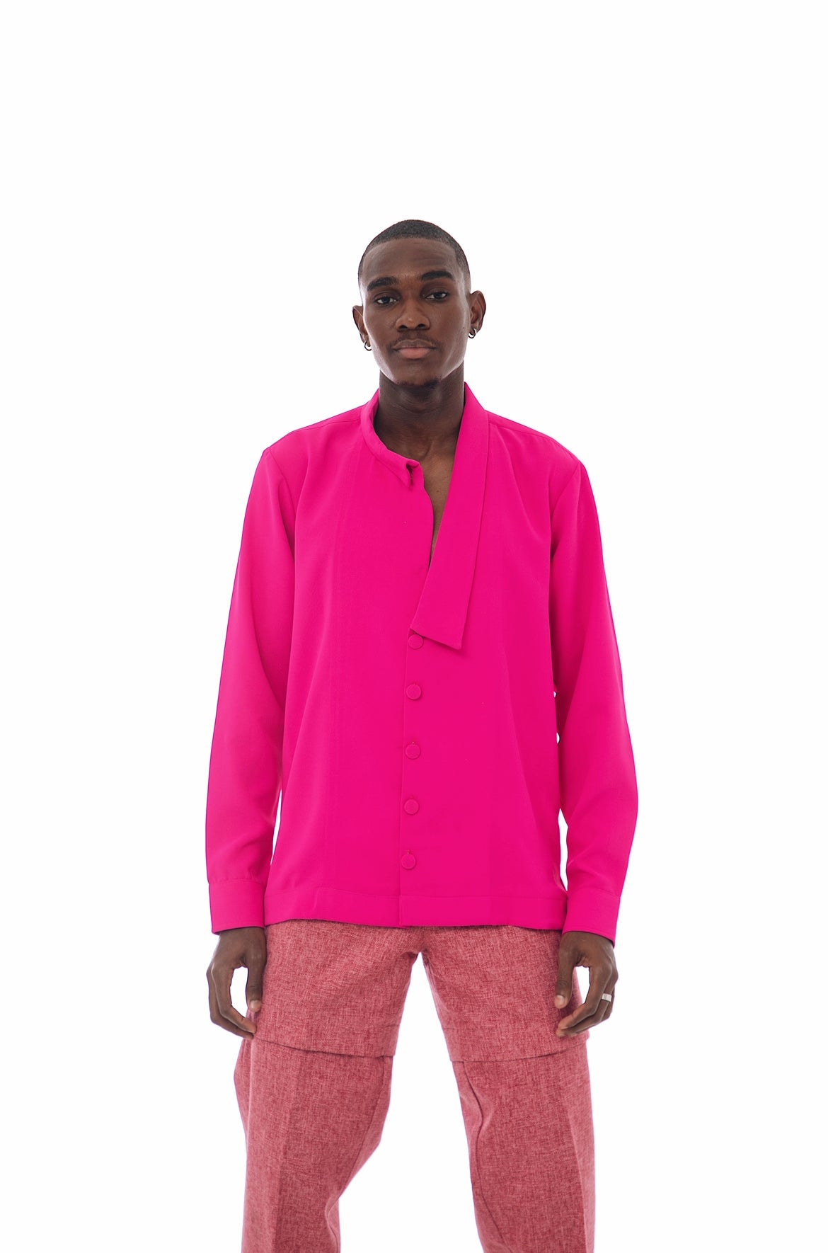 COLTEN Shacket - Hot Pink
