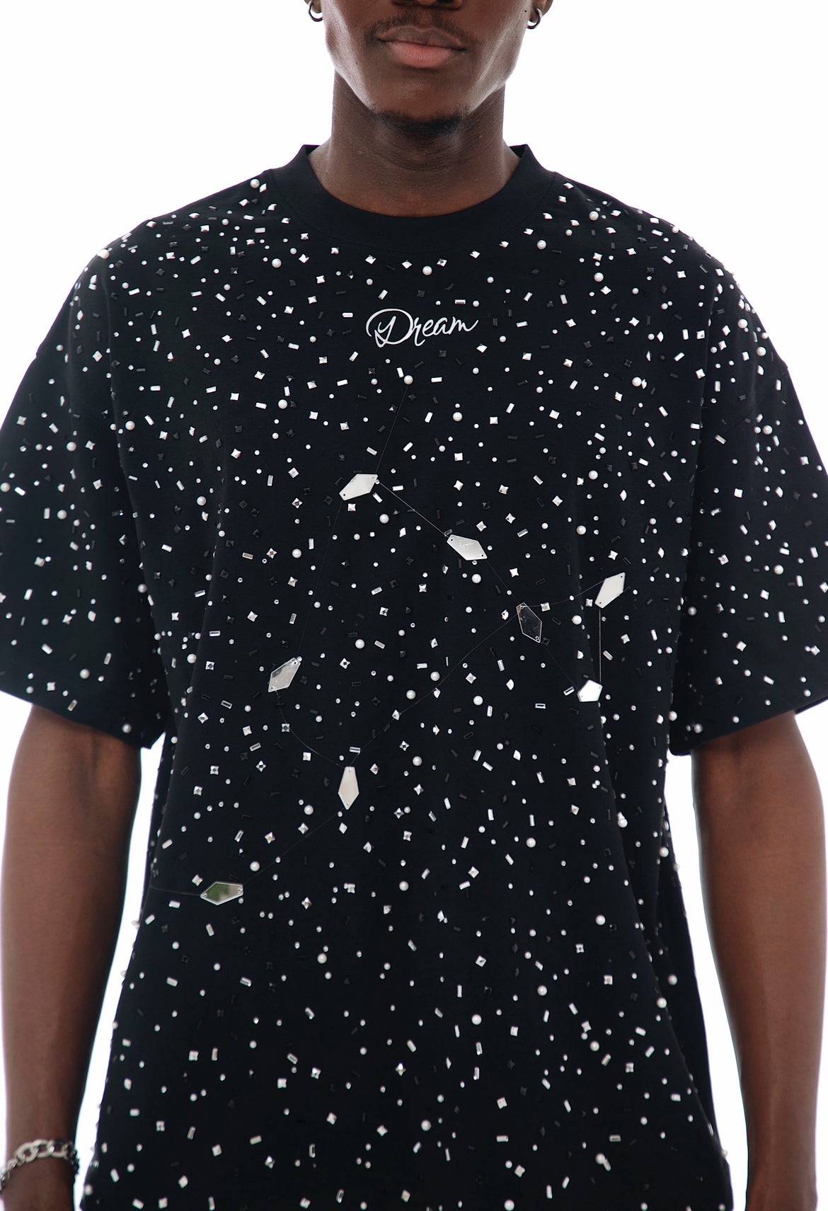 Constellation Hand-Embellished Tee