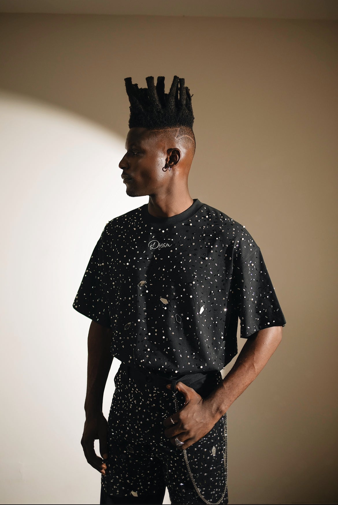 Constellation Hand-Embellished Tee