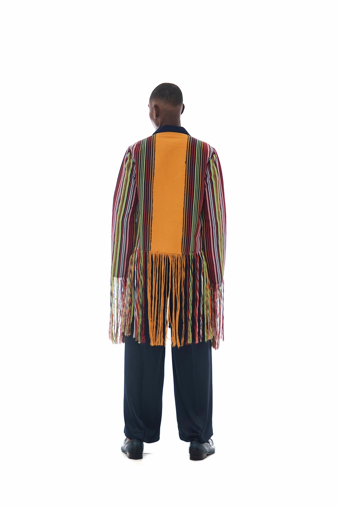 MAKO Hand-Woven Fringed Shacket
