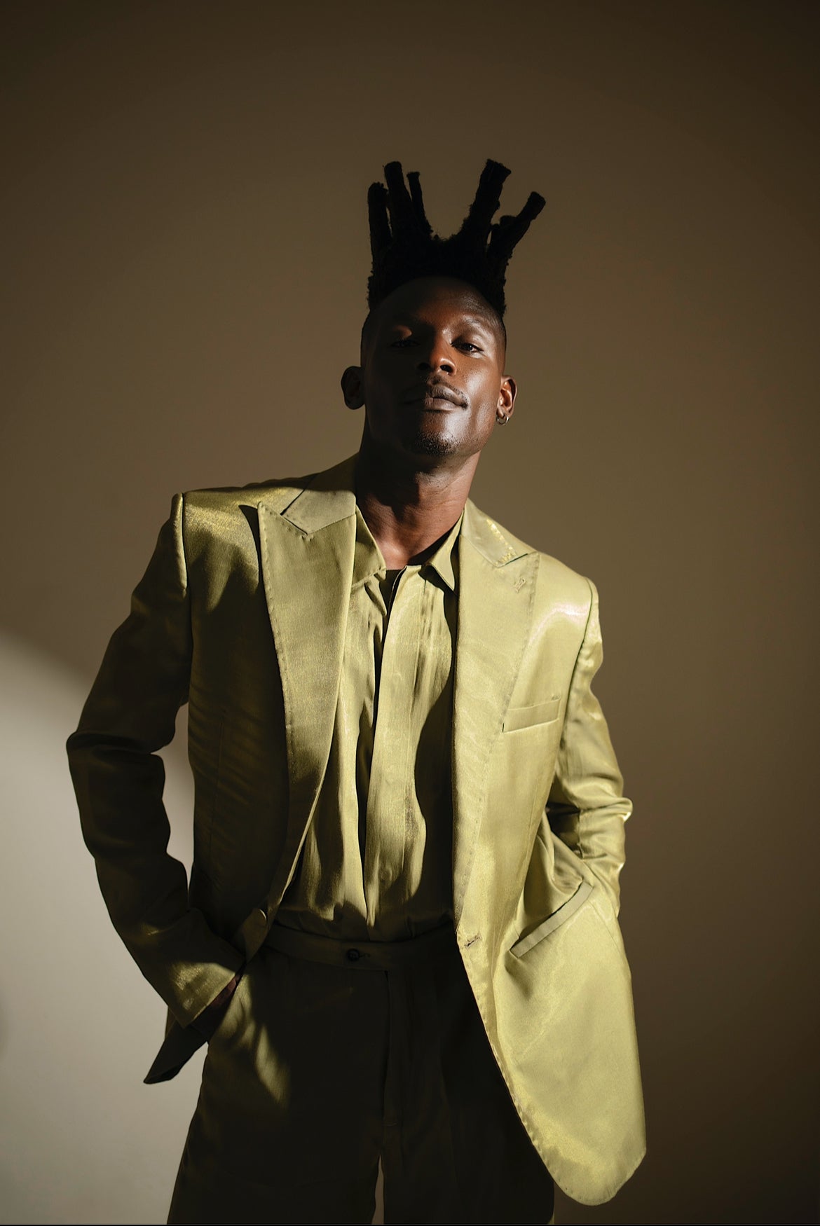 DOUBRA Suit - Metallic Olive