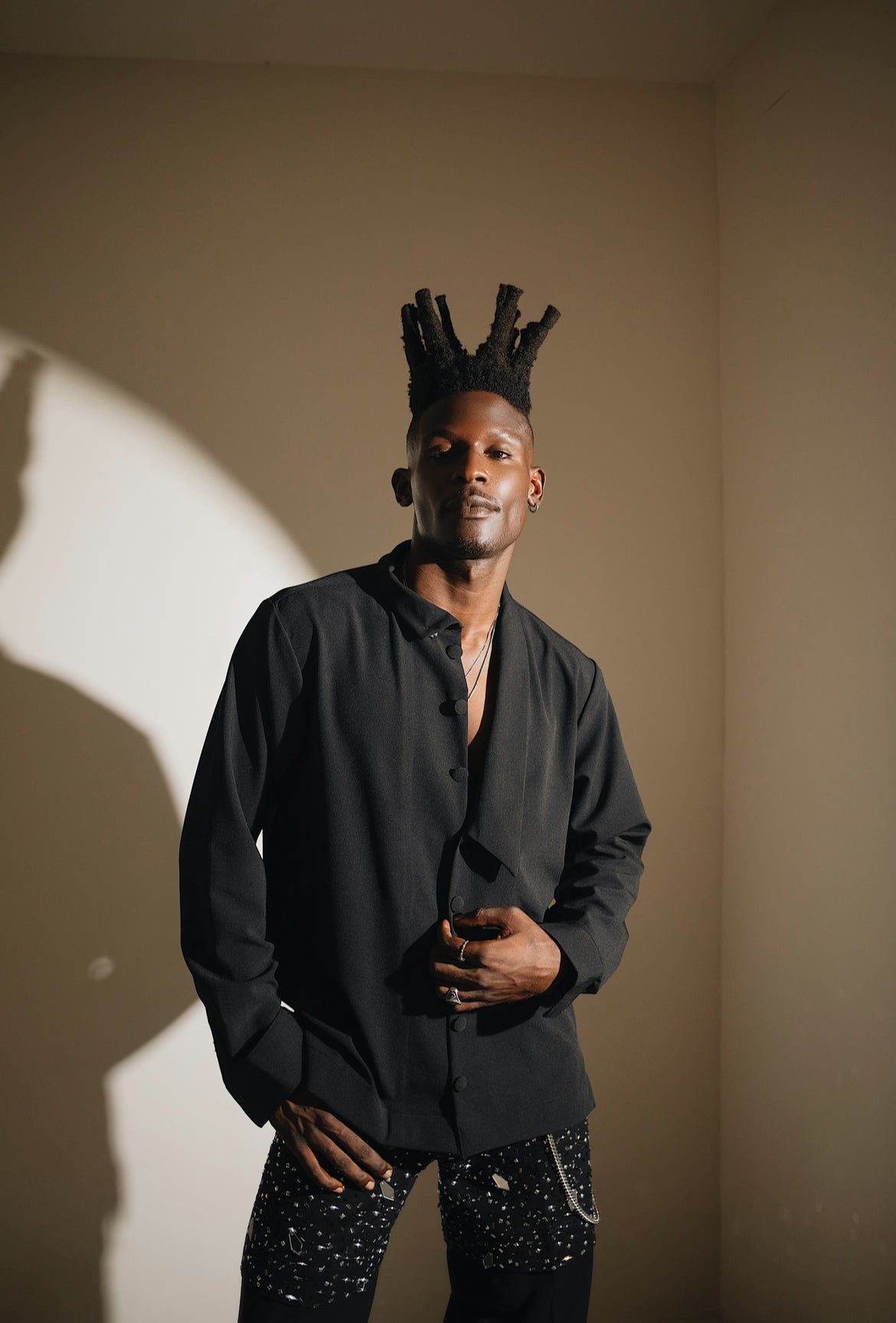 COLTEN Shacket - Black