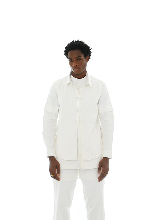 FOSA Reconstructed 2-in-1 Shirt & Pants - Set