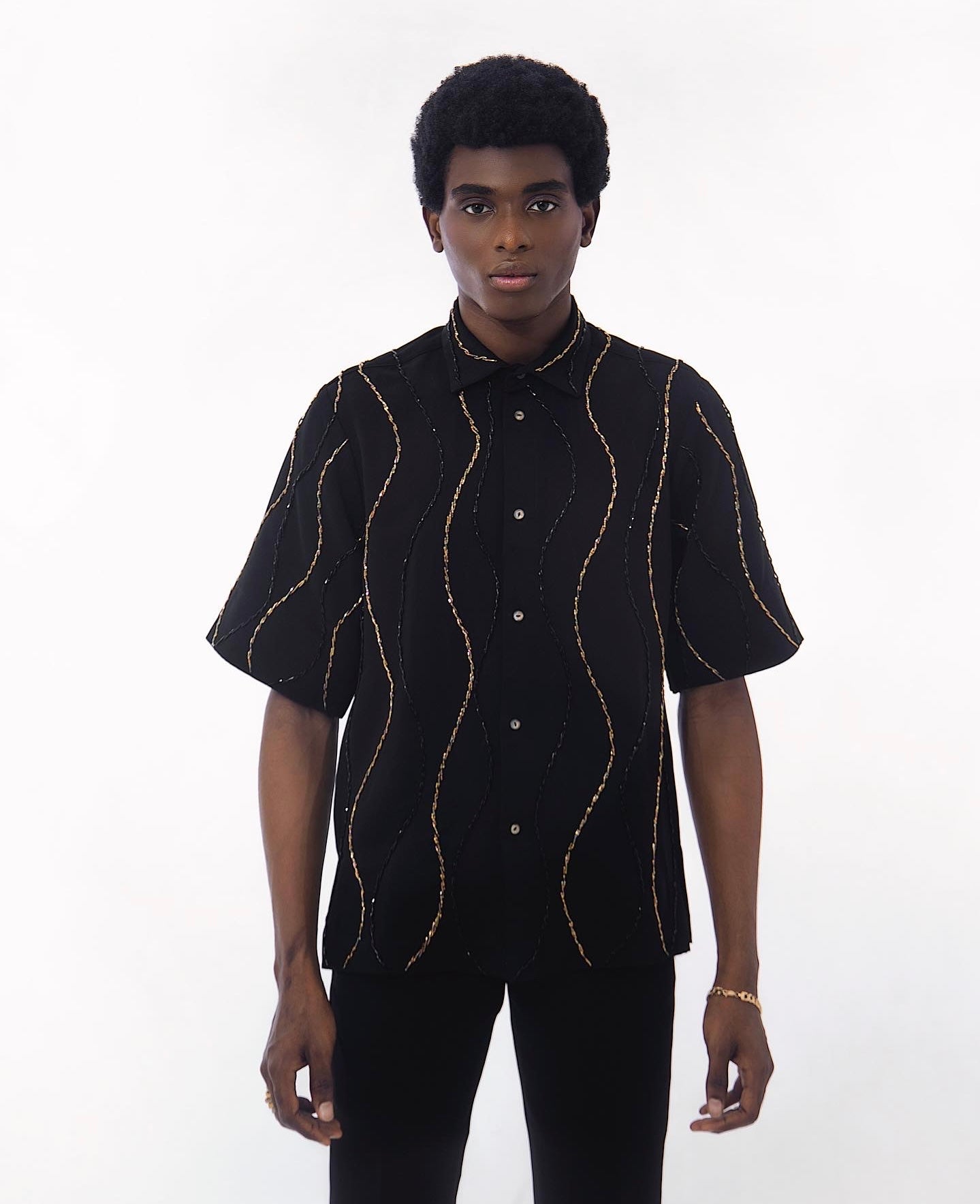 RUME Hand-Embellished Shirt