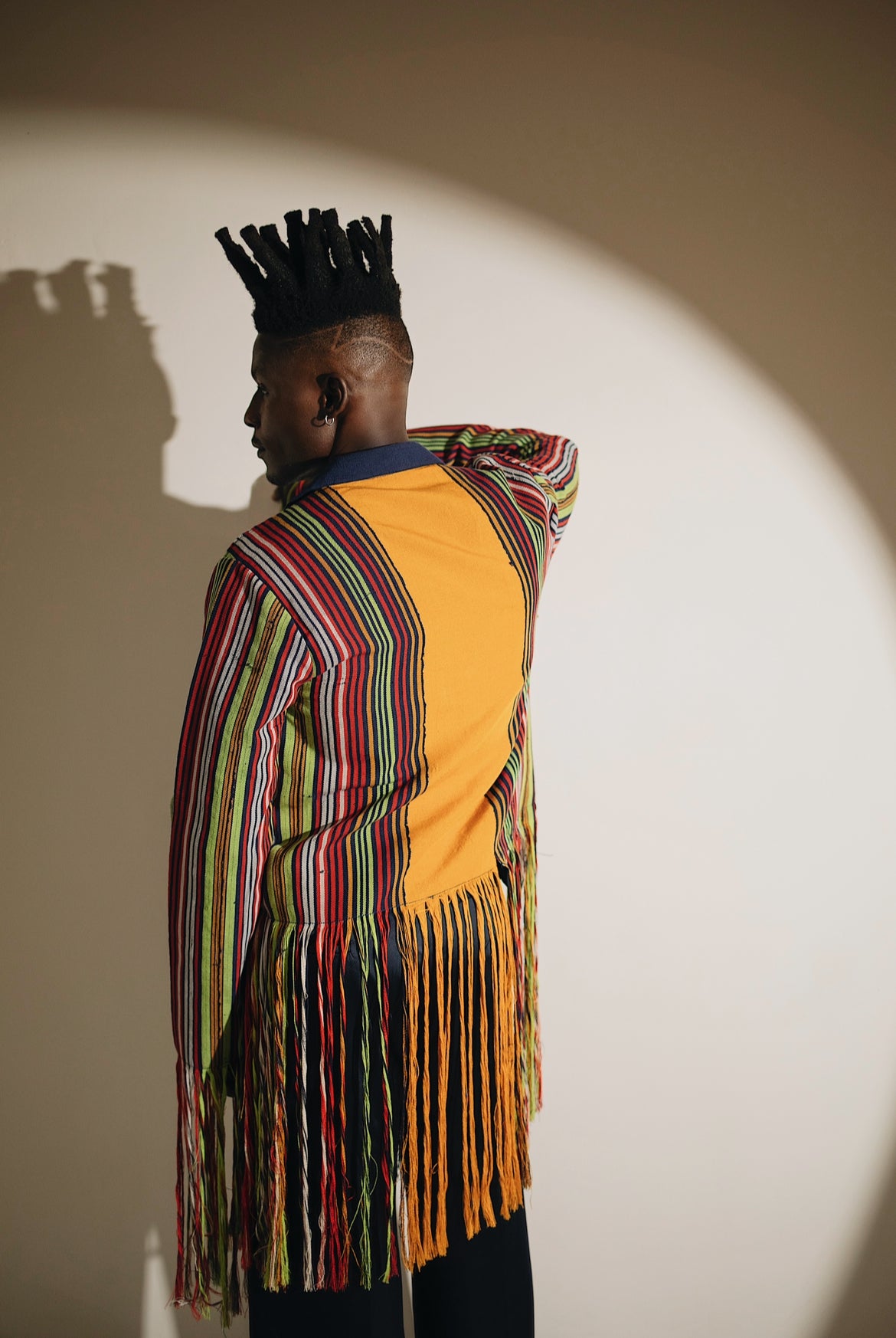 MAKO Hand-Woven Fringed Shacket