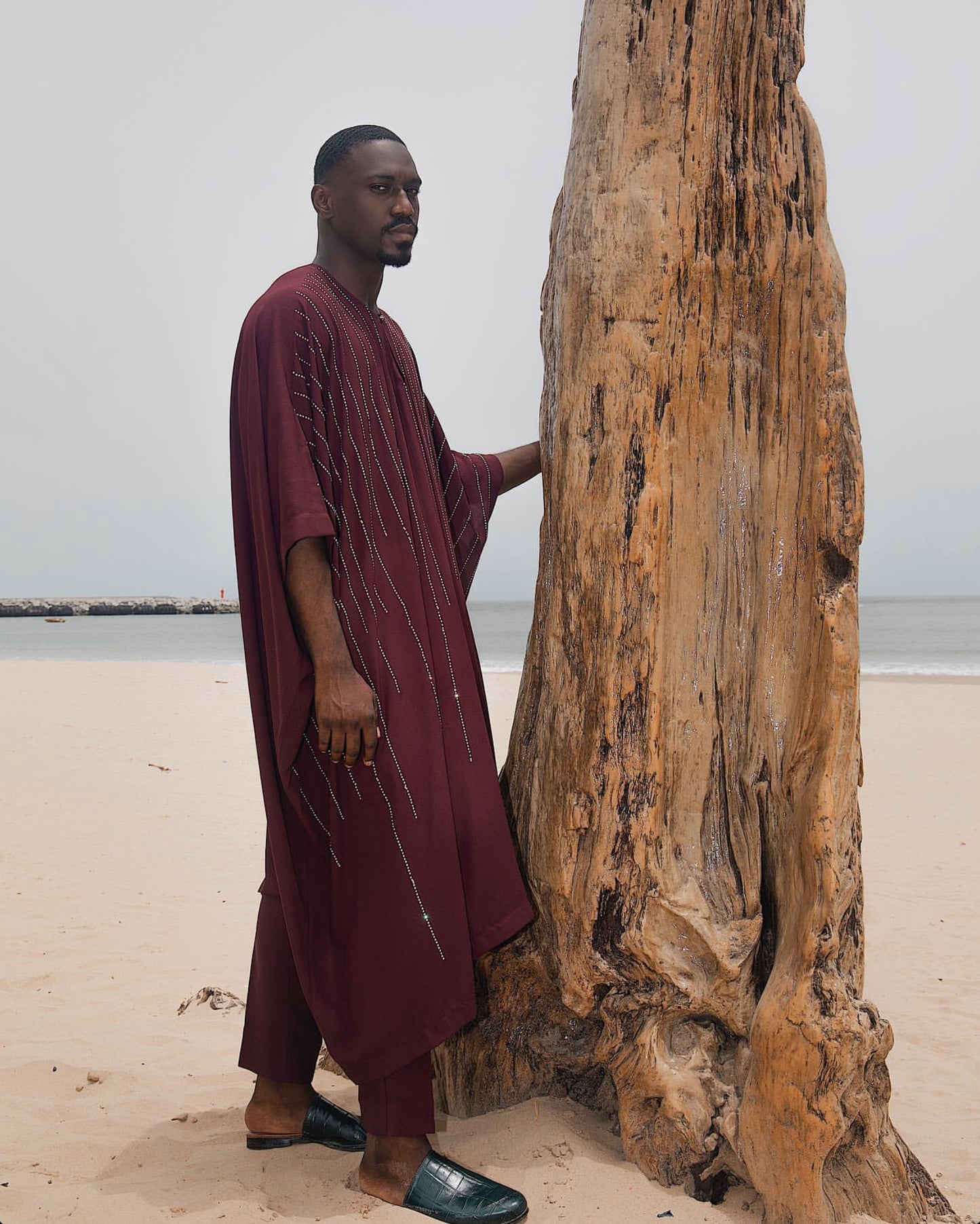 KAMALI Embellished Dashiki Set