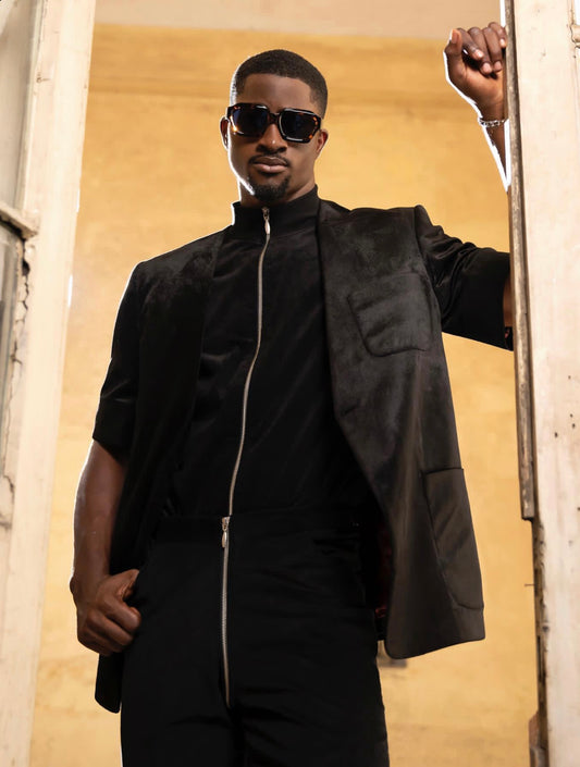 DIDDY Turtle Neck Zipper Shirt