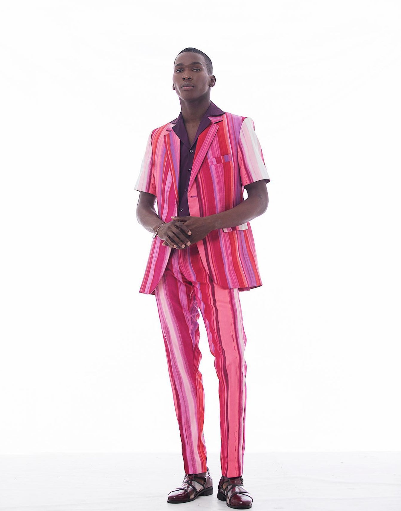 MASEGO Print Safari Suit