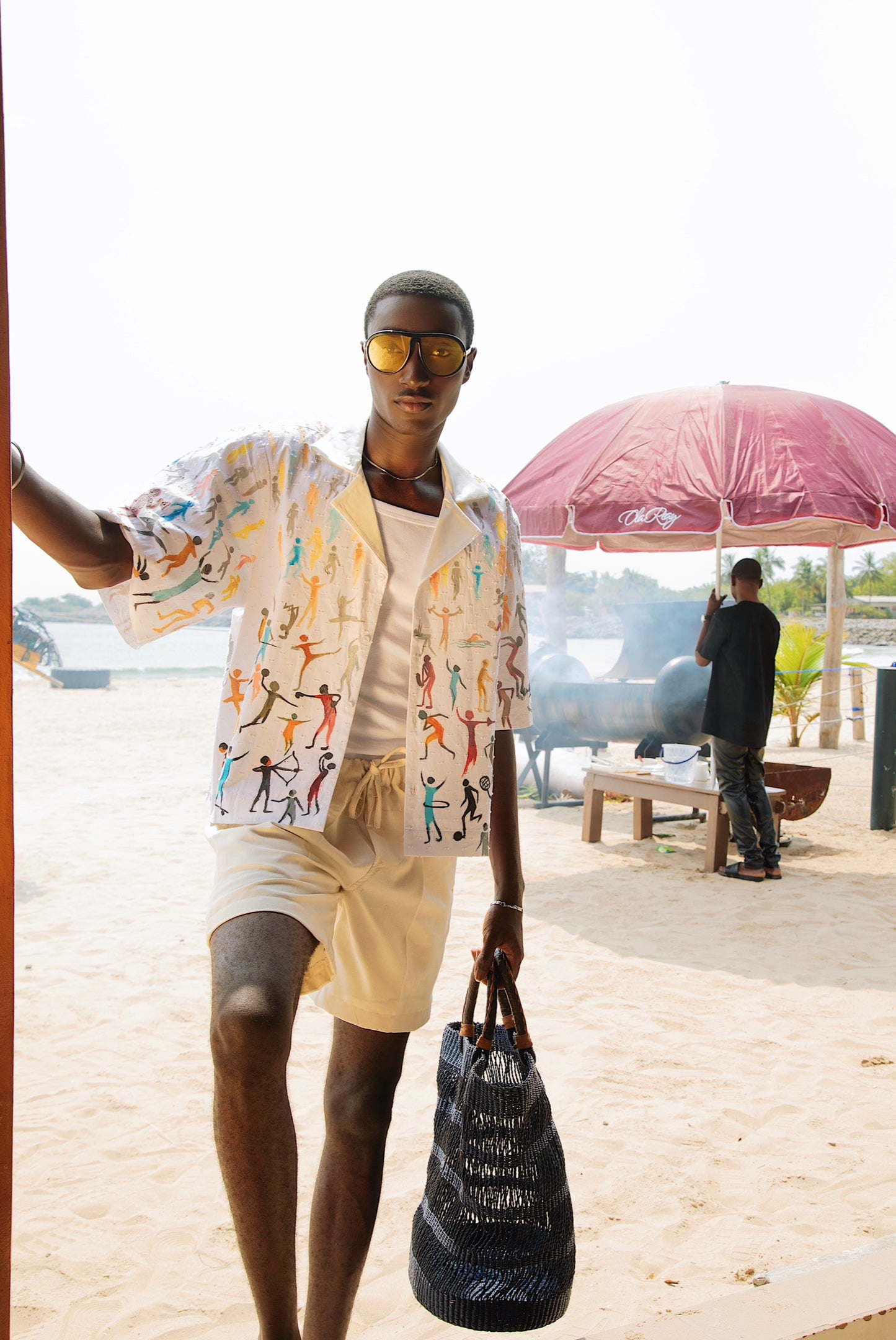 VALI Hand-Painted Shacket