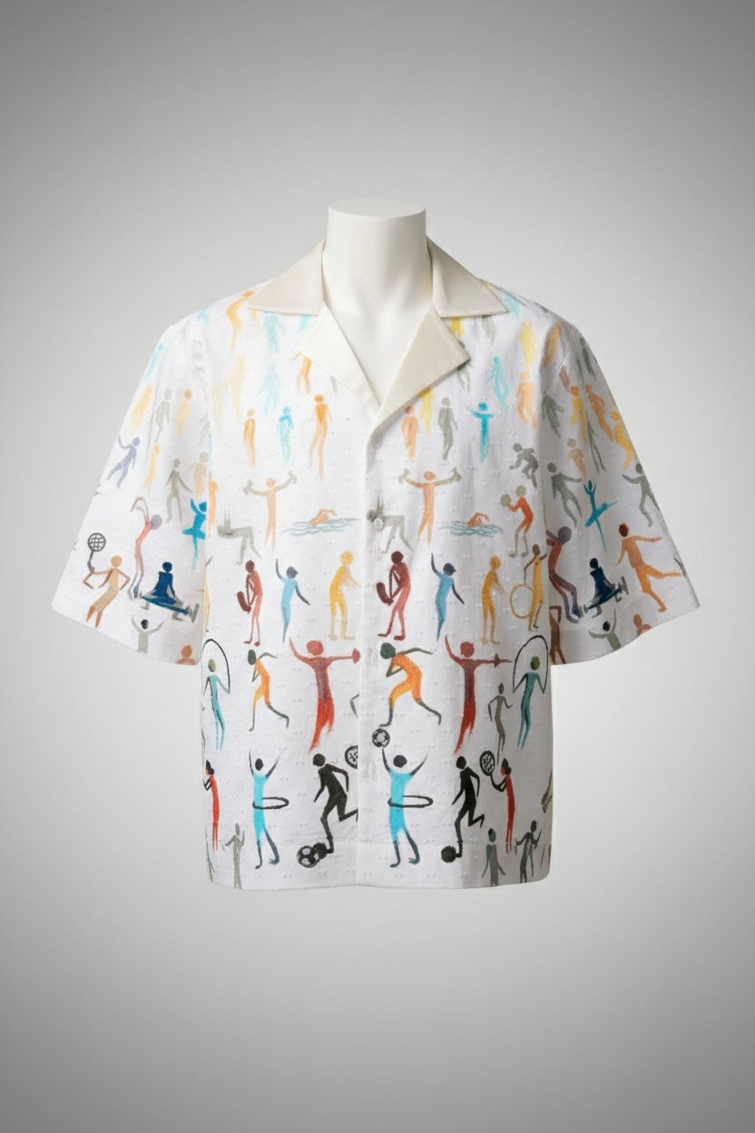 VALI Hand-Painted Shacket