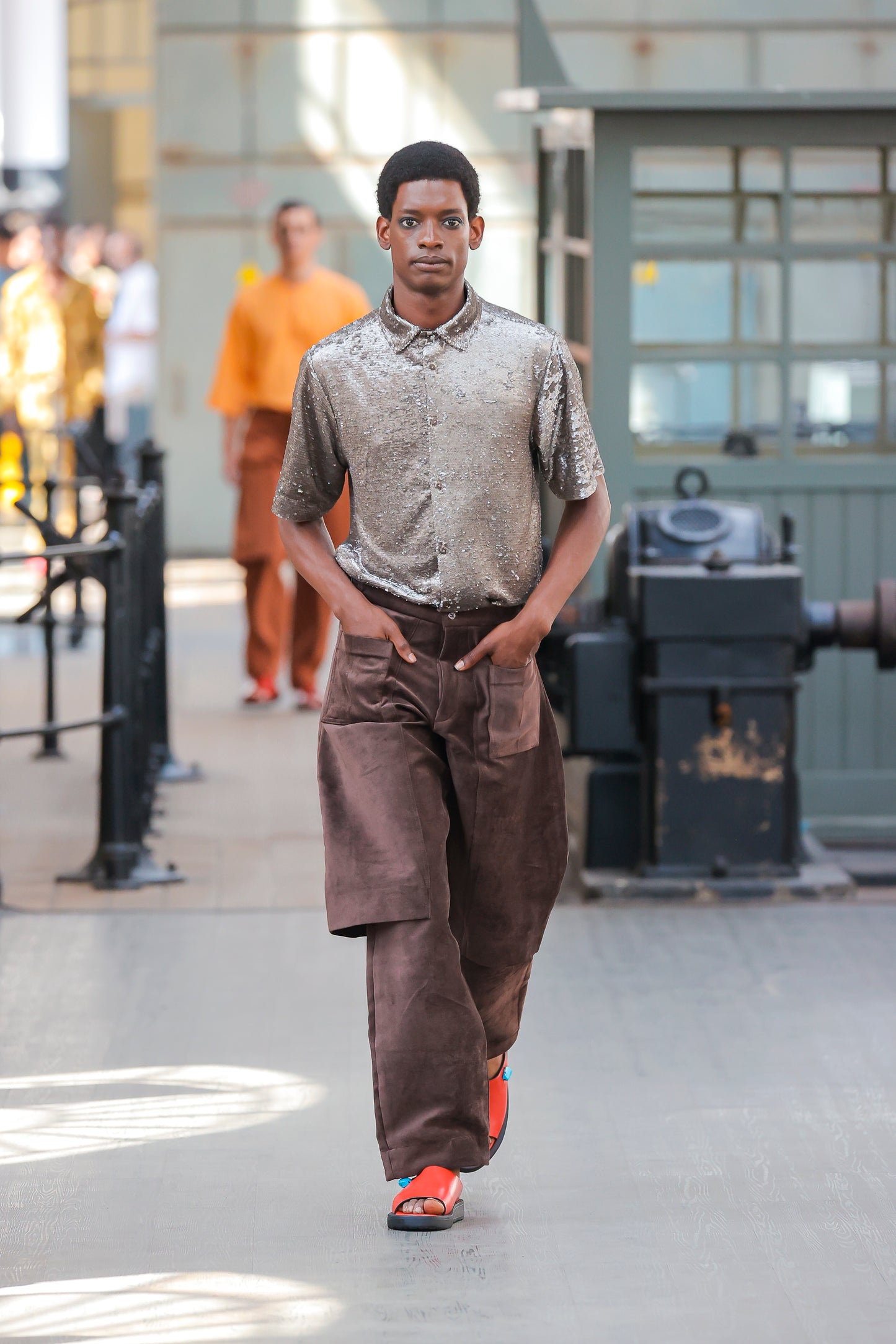MEKU 2-In-1 Barrel Pants