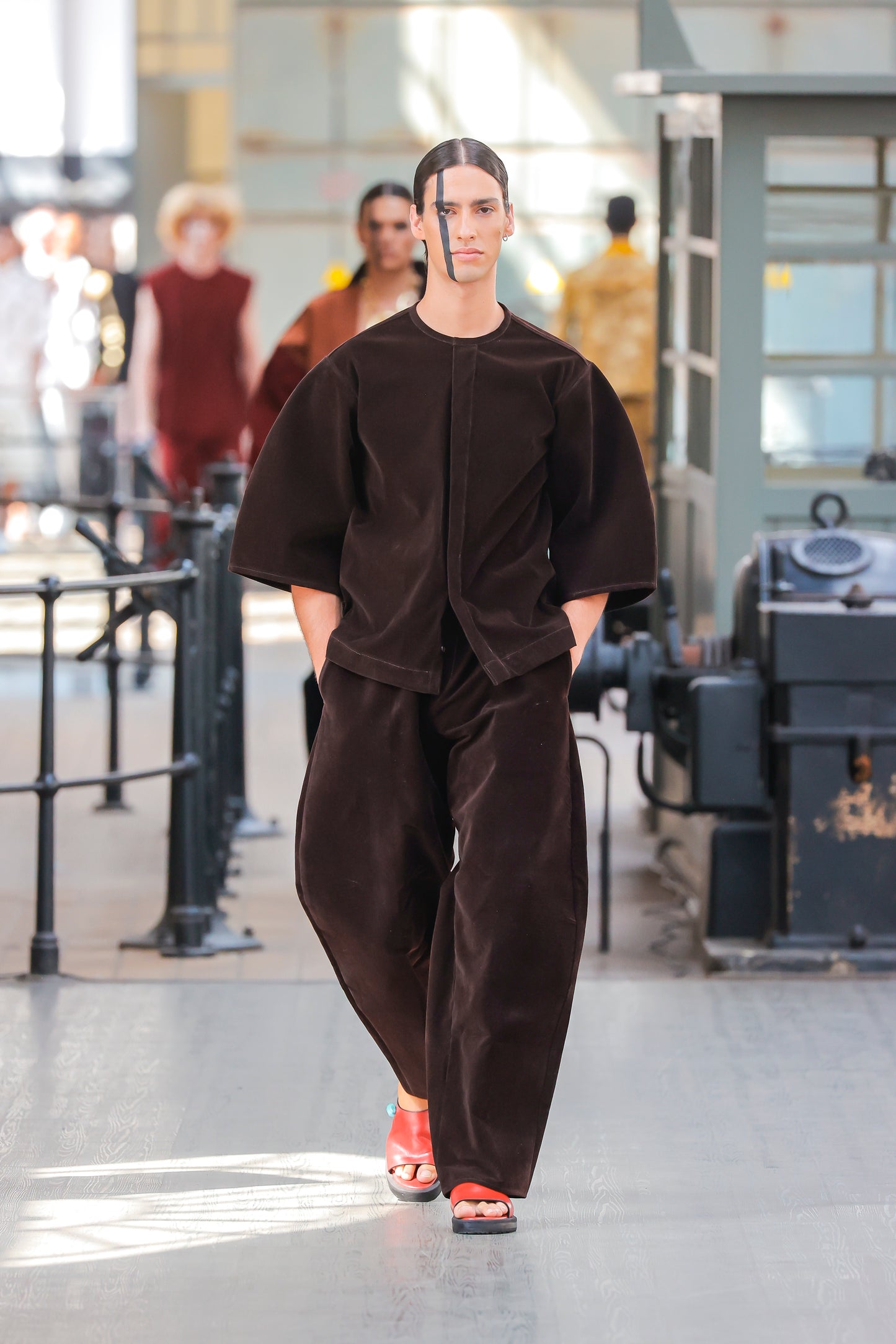 DIKUN Barrel Shacket & Pants - Set