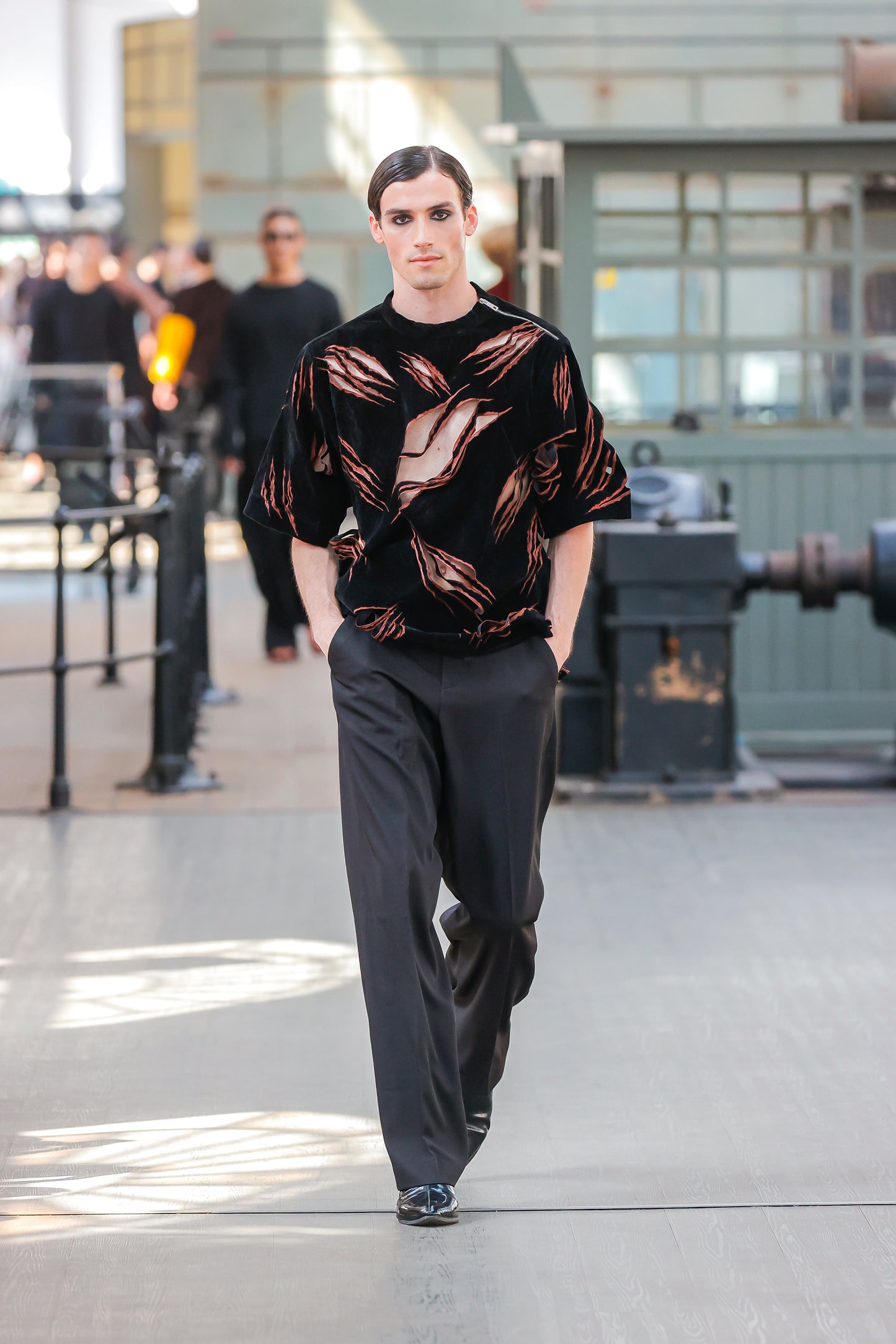 JOJO Hand Painted Distressed Tunic